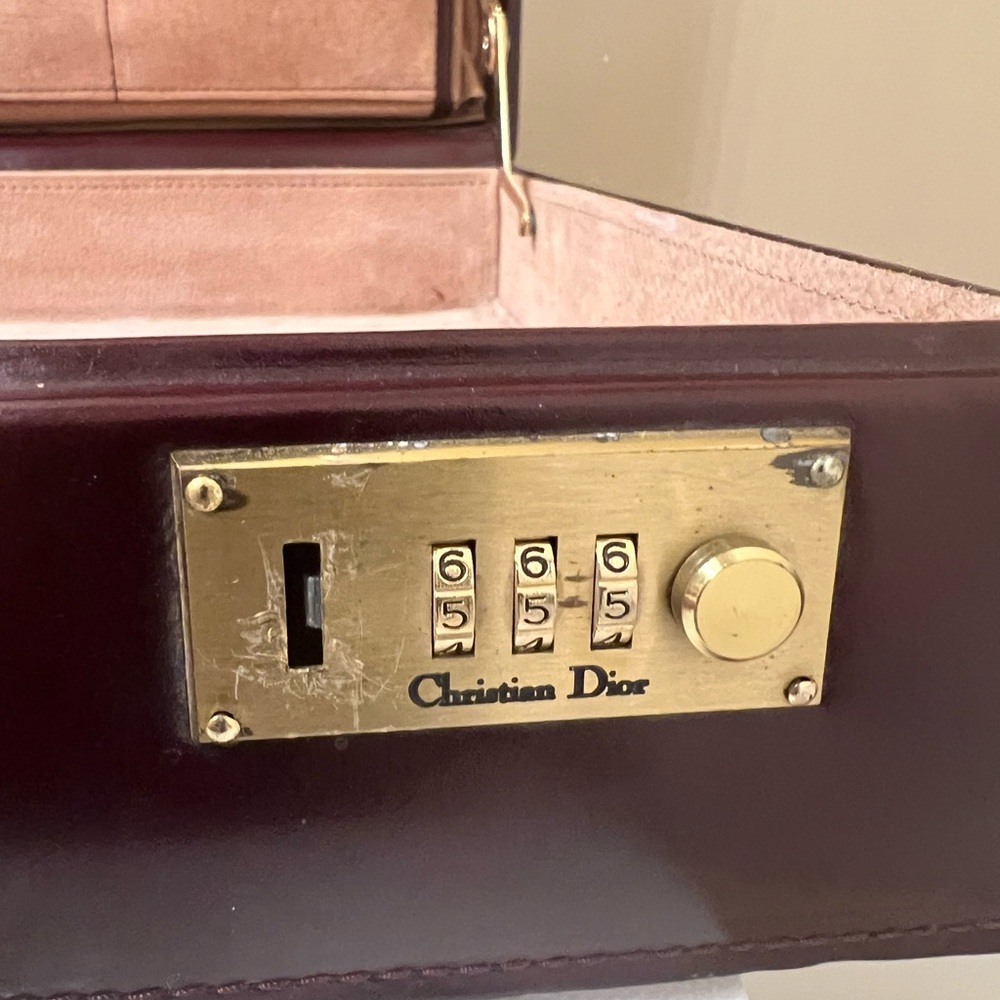 Christian Dior vintage (1975) Briefcase EUC - Picture 5 of 13